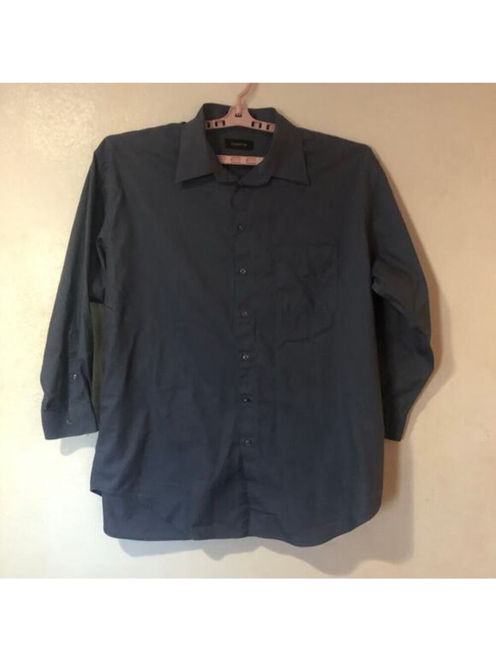 Claiborne blue dress shirt size xl